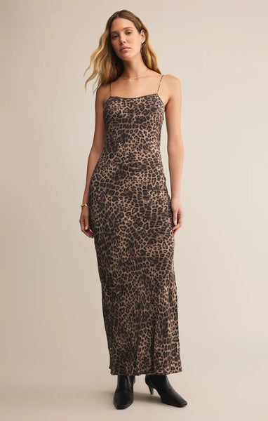 CIELO LEOPARD MIDI DRESS~~FINAL SALE