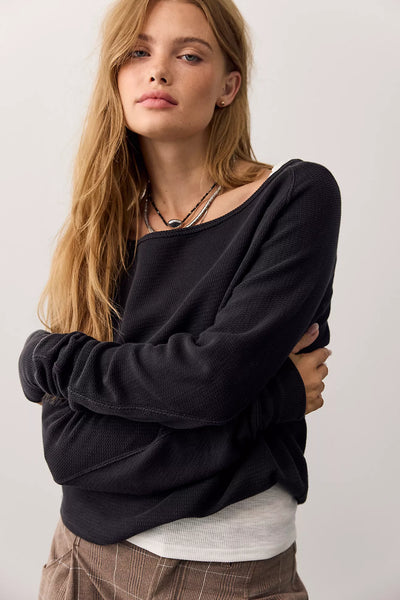 We The Free Jess Long Sleeve - Black