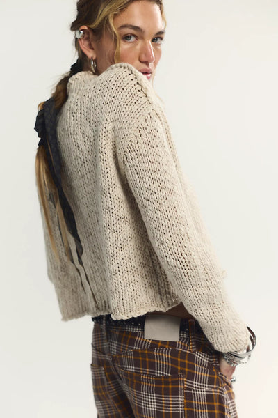 Opal Rollneck Knit Sweater in TEA