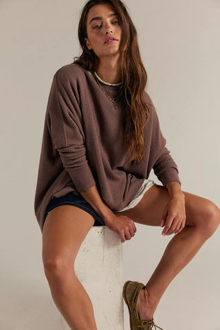 We The Free Latte Blues Solid Thermal