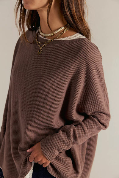 We The Free Latte Blues Solid Thermal