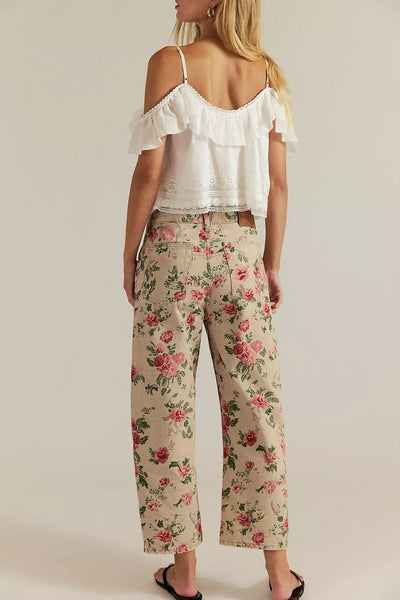 We The Free Deep Trance Printed Jeans