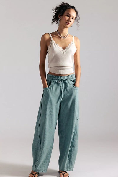 Something Good Pull-On Barrel Pants~~SIZE XS LEFT