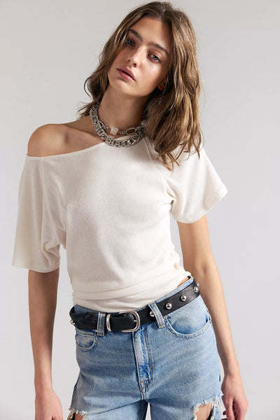 Lucy Off-The-Shoulder Tee