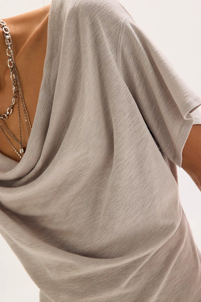 We The Free Waterfall Cowl-Neck Top