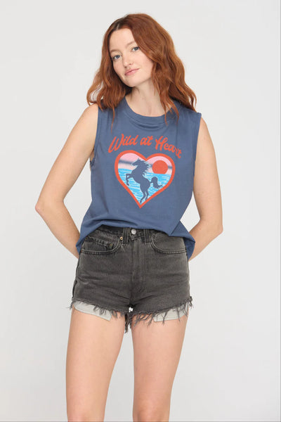 Wild At Heart Tank~~SIZE S & L LEFT