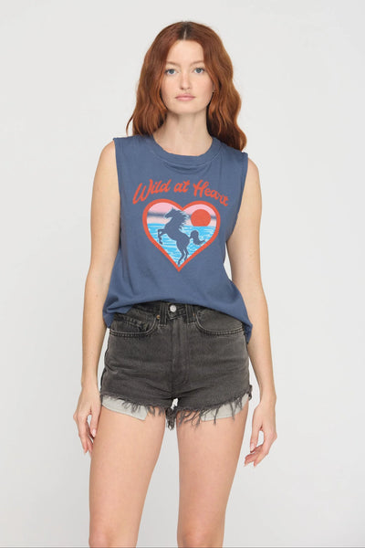 Wild At Heart Tank~~SIZE S & L LEFT