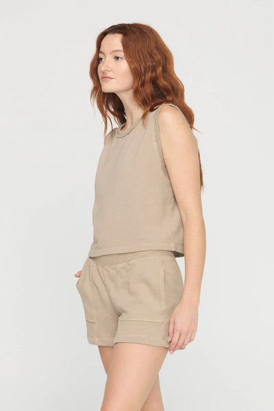 Gwynn Crew Neck Terry Tank
