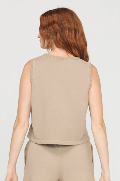 Gwynn Crew Neck Terry Tank