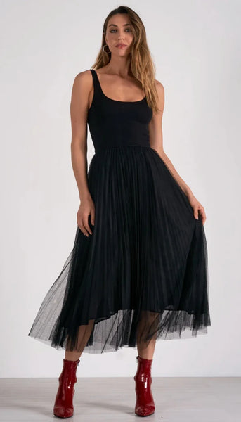 Tank Tulle Maxi Dress