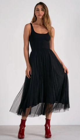 Tank Tulle Maxi Dress