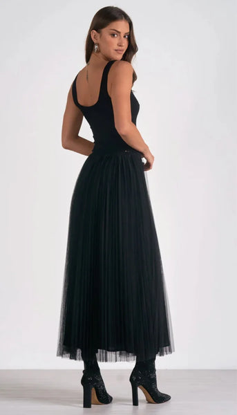 Tank Tulle Maxi Dress
