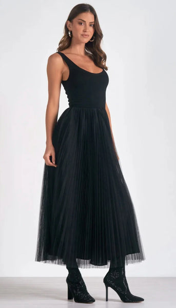 Tank Tulle Maxi Dress
