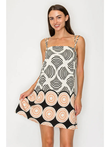 Midnight Shell Shift Dress