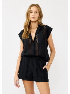 Beachfront Eyelet Short
