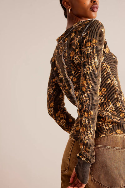 PRETTY LITTLE THERMAL in  Black Combo Folk Vine