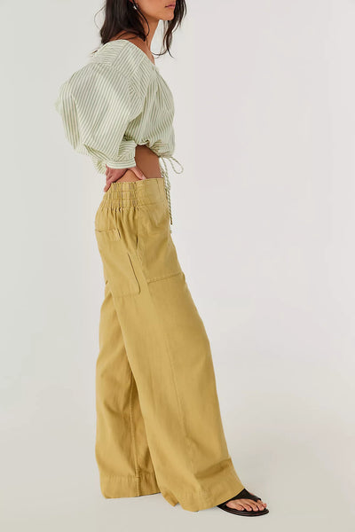 We The Free Breezy Denim Pull-On Jeans in Antelop~~SIZE M LEFT~~ FINAL SALE