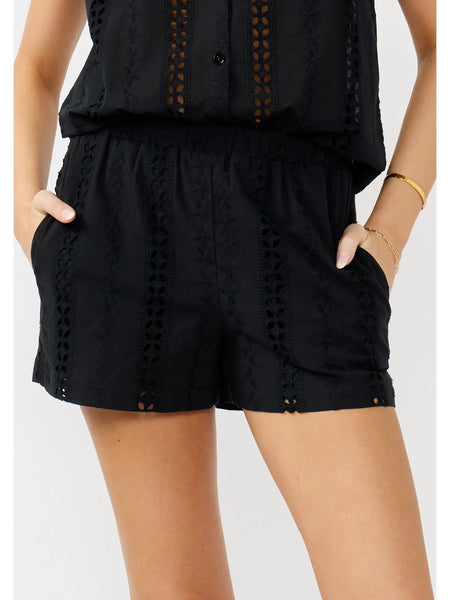 Beachfront Eyelet Short