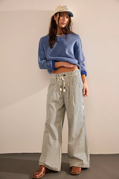 We The Free Dakota Cinched Railroad Pull-On Jeans