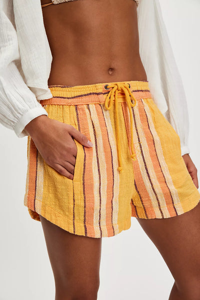 Kalli Board Shorts in Yellow Combo