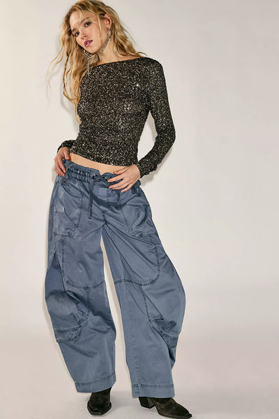 Onset Cargo Pants in STEEL