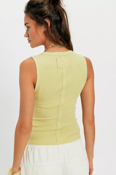 We The Free Jamie Henley Tank~~ Sicilian Yellow~~SIZE M LEFT