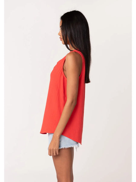 Lue Henley Tank Top