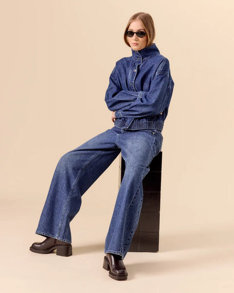 HERO HIGH RISE PLEATED BAGGY PANT - DREAMLAND