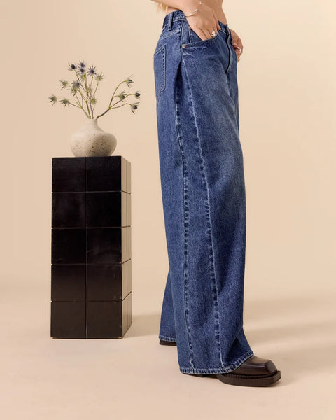 HERO HIGH RISE PLEATED BAGGY PANT - DREAMLAND