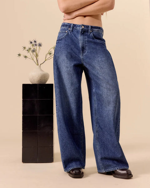 HERO HIGH RISE PLEATED BAGGY PANT - DREAMLAND