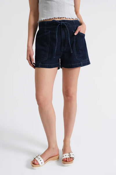 CATALINA DRAWSTRING SHORT in BLUE MOOD