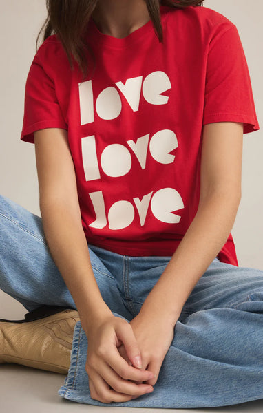 IN LOVE BOYFRIEND TEE~FINAL SALE
