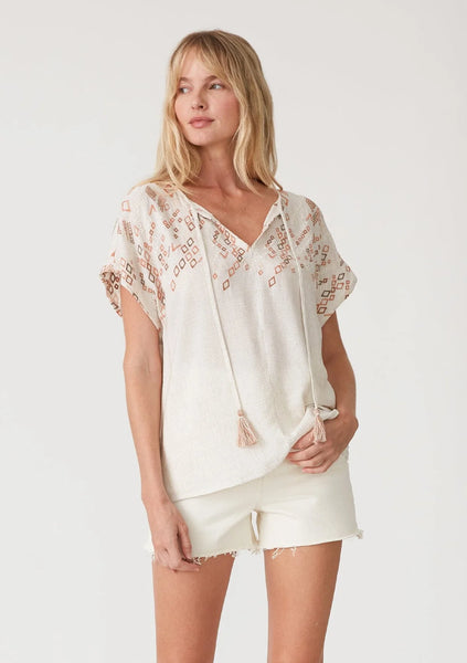 Vera Embroidered Top