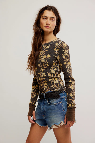 PRETTY LITTLE THERMAL in  Black Combo Folk Vine