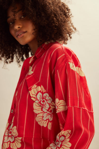 HIDDEN FLOWER CAMO SHIRT