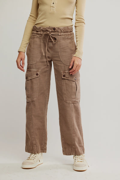 PARK AVE PANT in DUSTED COCO