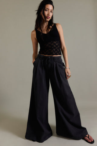 Julien Wide-Leg Chino Trousers