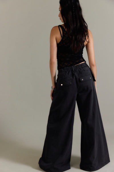 Julien Wide-Leg Chino Trousers