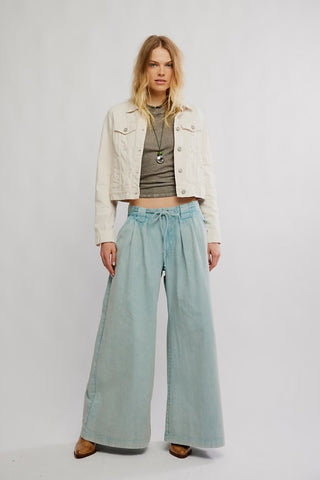Julien Wide-Leg Chino Trousers