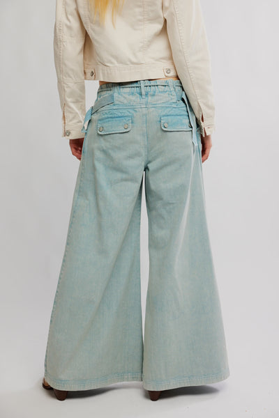 Julien Wide-Leg Chino Trousers