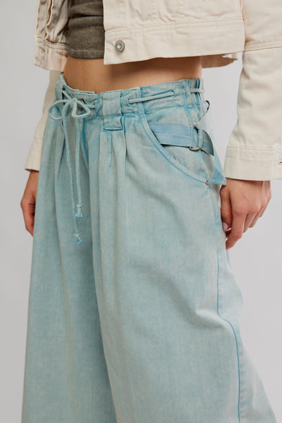 Julien Wide-Leg Chino Trousers