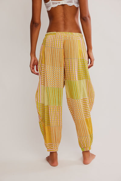 NIGHT AFTER NIGHT PJ PANT in Chambray Combo & Lemon Lime Combo