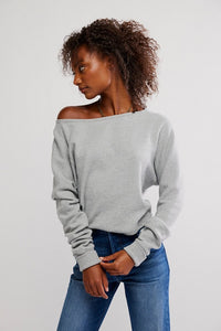 We The Free Jess Long Sleeve in Heather Grey