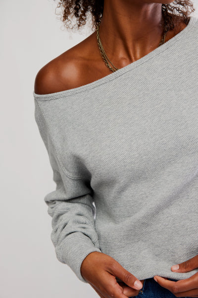 We The Free Jess Long Sleeve in Heather Grey