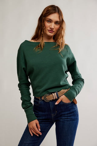 We The Free Jess Long Sleeve in Seamoss