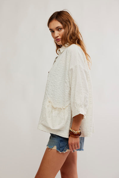 JUST LIKE ME SEERSUCKER in Coconut Milk & Banana Cream