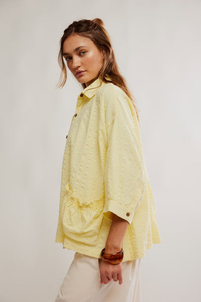 JUST LIKE ME SEERSUCKER in Coconut Milk & Banana Cream