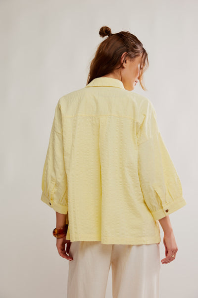 JUST LIKE ME SEERSUCKER in Coconut Milk & Banana Cream