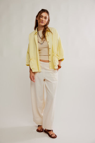 JUST LIKE ME SEERSUCKER in Coconut Milk & Banana Cream