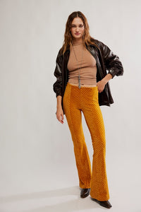 PENNY PULL ON VELVET PANT